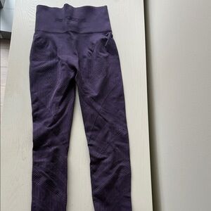 Purple High-Waisted Leggings